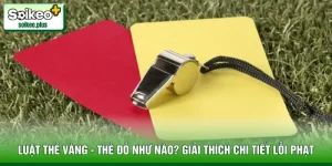Luật Thẻ Vàng - Thẻ Đỏ Như Nào? Giải Thích Chi Tiết Lỗi Phạt